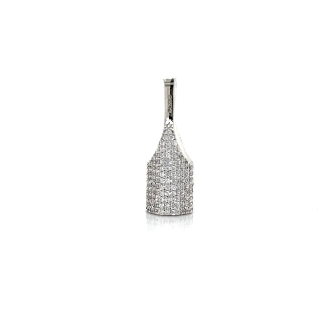 CUSTOM MADE STERLING SILVER MOISSANITE TIP FILTER