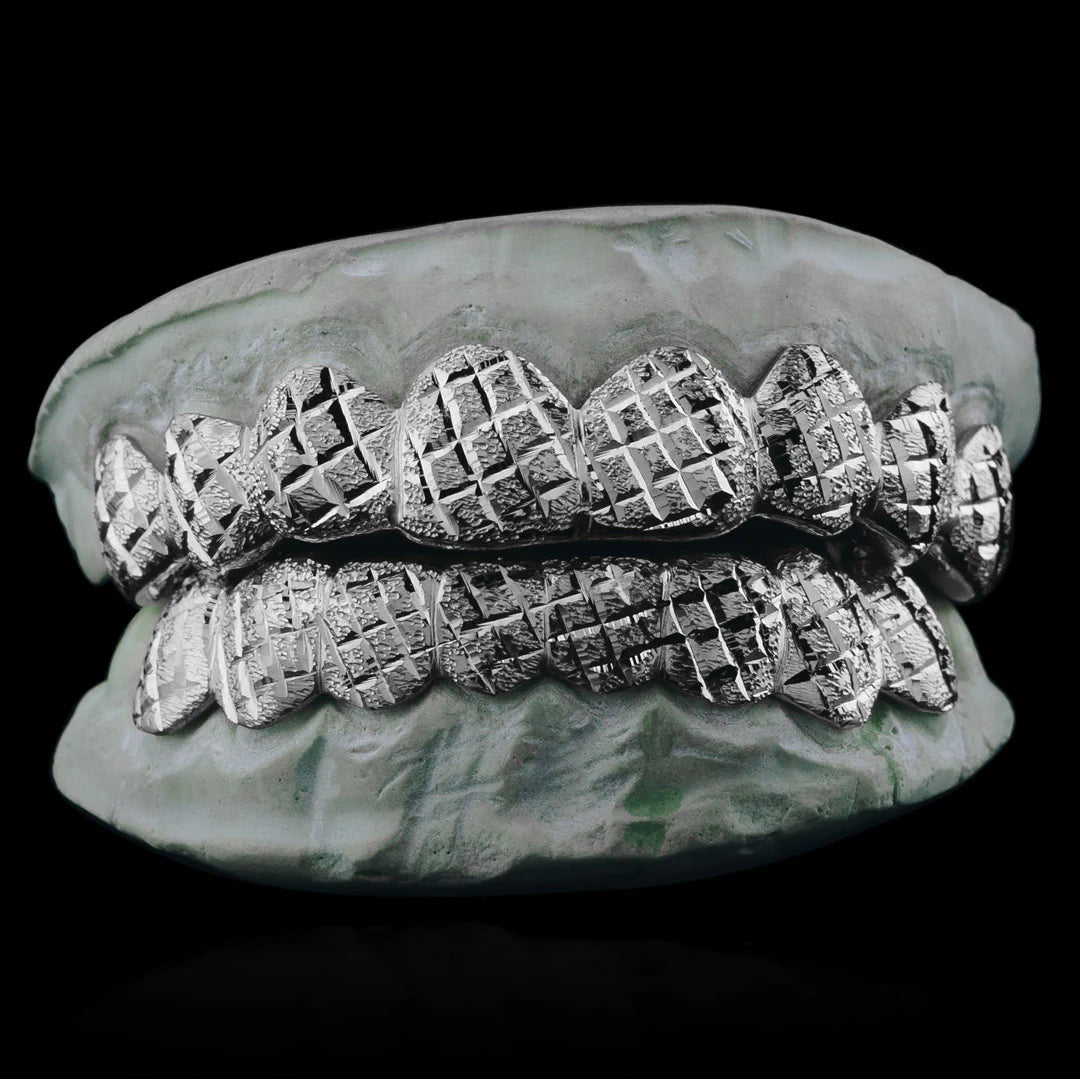 Diamond cut silver deals